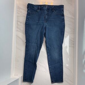 American Eagle Outfitters Dark Blue Skinny Jeans